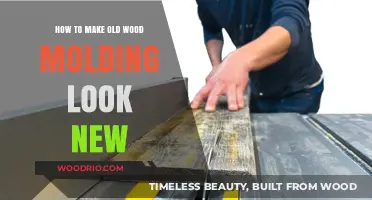 Revive Old Wood Molding: Simple Steps to Restore Its New Look