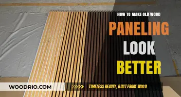 Revitalize Your Space: Enhancing Old Wood Paneling with Simple Techniques