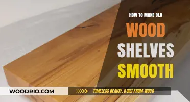 Revive Your Old Wood Shelves: A Guide to Smooth Restoration