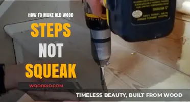 Fix Squeaky Old Wood Steps: A Simple DIY Guide