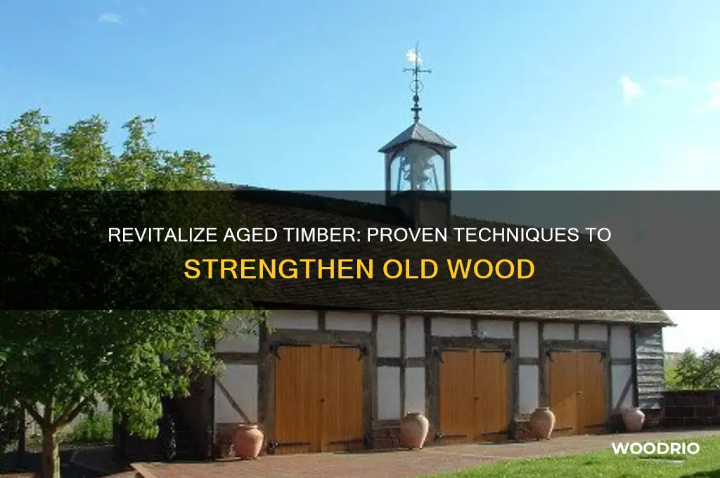 how to make old wood stronger