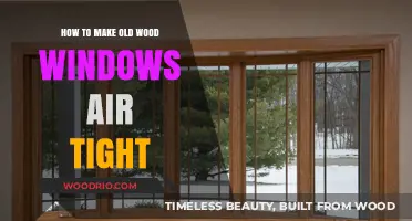 Revitalize Old Wood Windows: Simple Steps to Achieve Airtight Seals