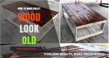 Distressing Pallet Wood: Easy Techniques for an Authentic Aged Look