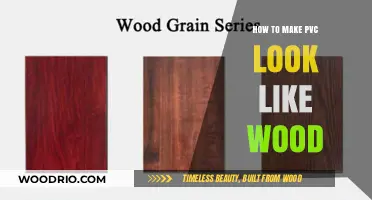Transforming PVC: A Guide to Achieving a Wood-Like Finish