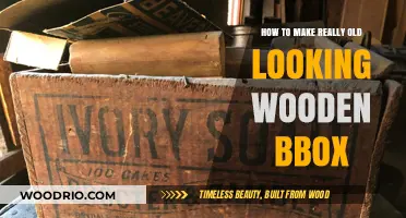 Crafting Aged Wooden Boxes: Techniques for a Timeless, Weathered Look