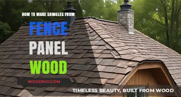 Crafting Shingles from Fence Panels: A DIY Roofing Guide