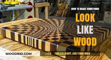 Crafting Illusion: Techniques to Make Any Material Look Like Wood