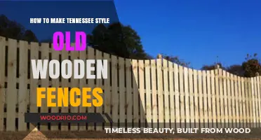 Crafting Tennessee-Style Old Wooden Fences: A Rustic DIY Guide