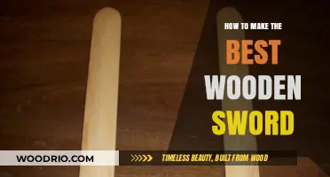 Crafting Excellence: A Guide to Making the Perfect Wooden Sword