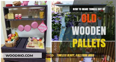 Creative DIY Projects: Transforming Old Wooden Pallets into Functional Art