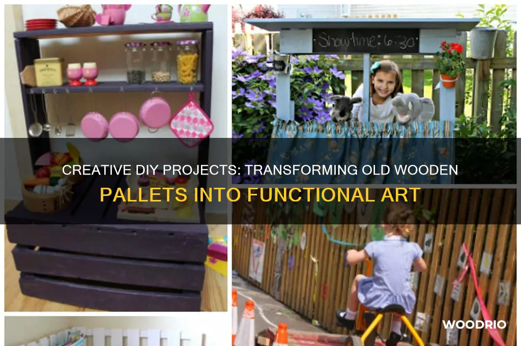 how to make things out of old wooden pallets
