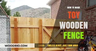 Crafting Charm: DIY Wooden Toy Fence for Kids' Playtime