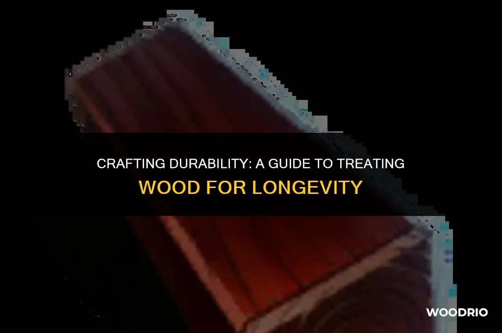 how to make treated wood