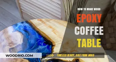 Crafting a Stunning Wood Epoxy Coffee Table: Step-by-Step Guide
