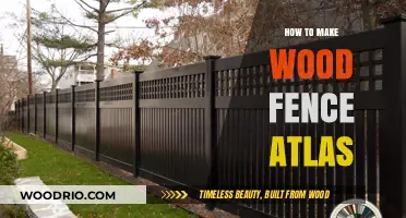Crafting Your Own Wooden Fence Atlas: A Step-by-Step Guide