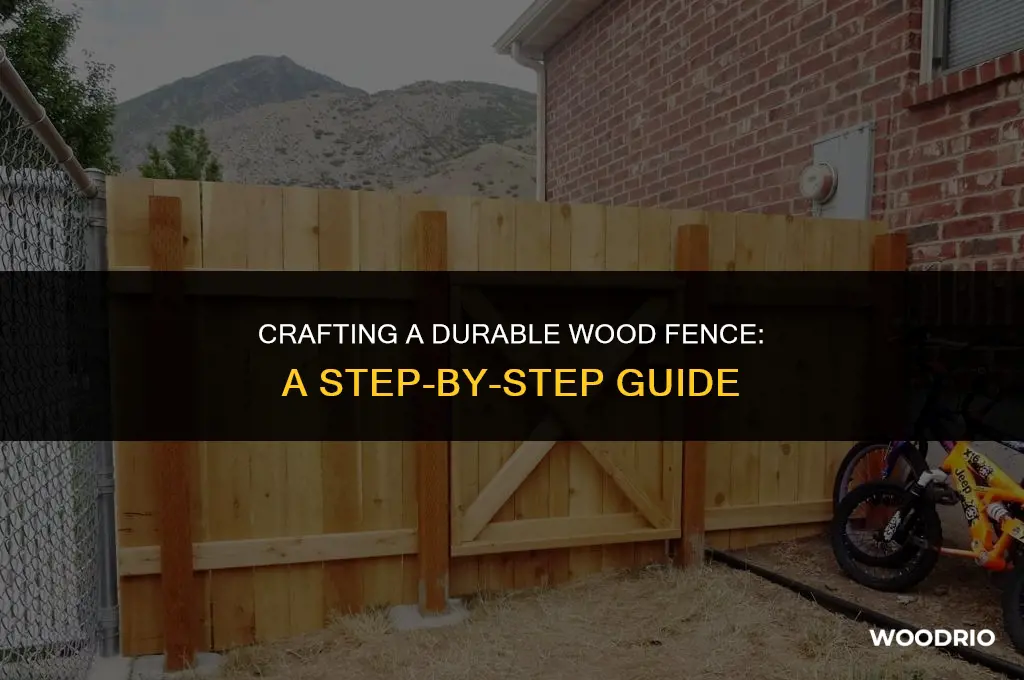 how to make wood fence mincefrat