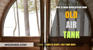 DIY Wood Heater: Repurpose an Old Air Tank for Cozy Warmth