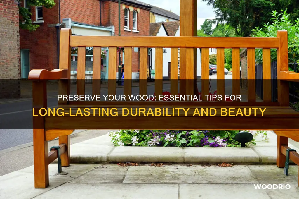 how to make wood last longer