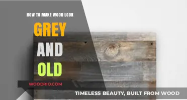 Aging Wood Gracefully: Techniques to Achieve a Grey, Weathered Look