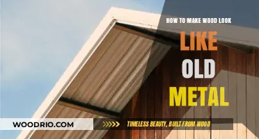 Transform Wood into Aged Metal: Easy DIY Techniques for Rustic Charm