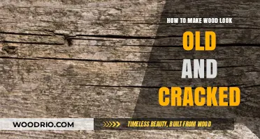 Master the Art of Aging Wood: Cracked, Weathered, Timeless Charm