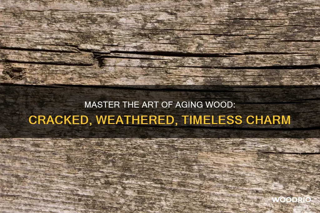 how to make wood look old and cracked
