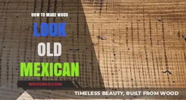 Authentic Mexican Distressing: Techniques to Age Wood for Vintage Charm