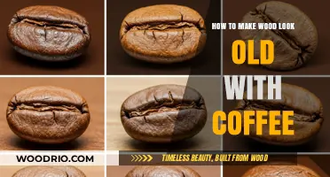 Aging Wood with Coffee: Simple DIY Techniques for a Vintage Look