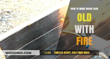 Master the Art of Aging Wood with Fire Techniques