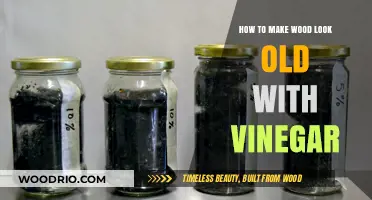 Distressing Wood with Vinegar: Easy DIY Aging Technique for Rustic Charm