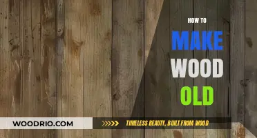 Master the Art of Aging Wood: Techniques for a Timeless Look