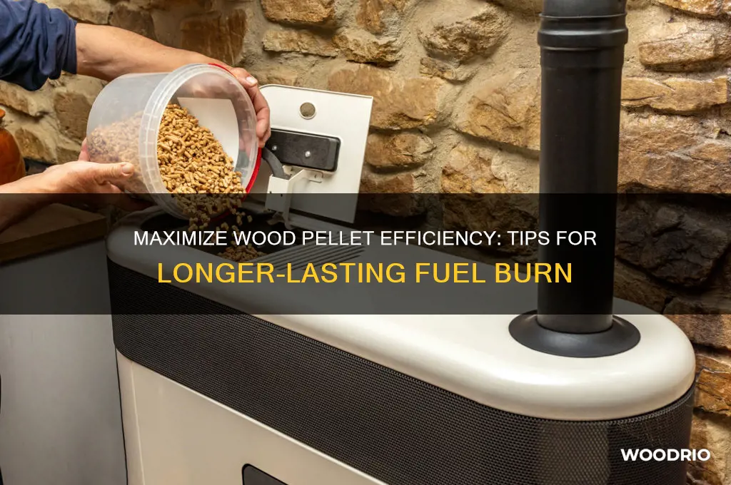 how to make wood pellets last longer