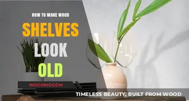 Distressing Wood Shelves: Easy Techniques for an Authentic Aged Look