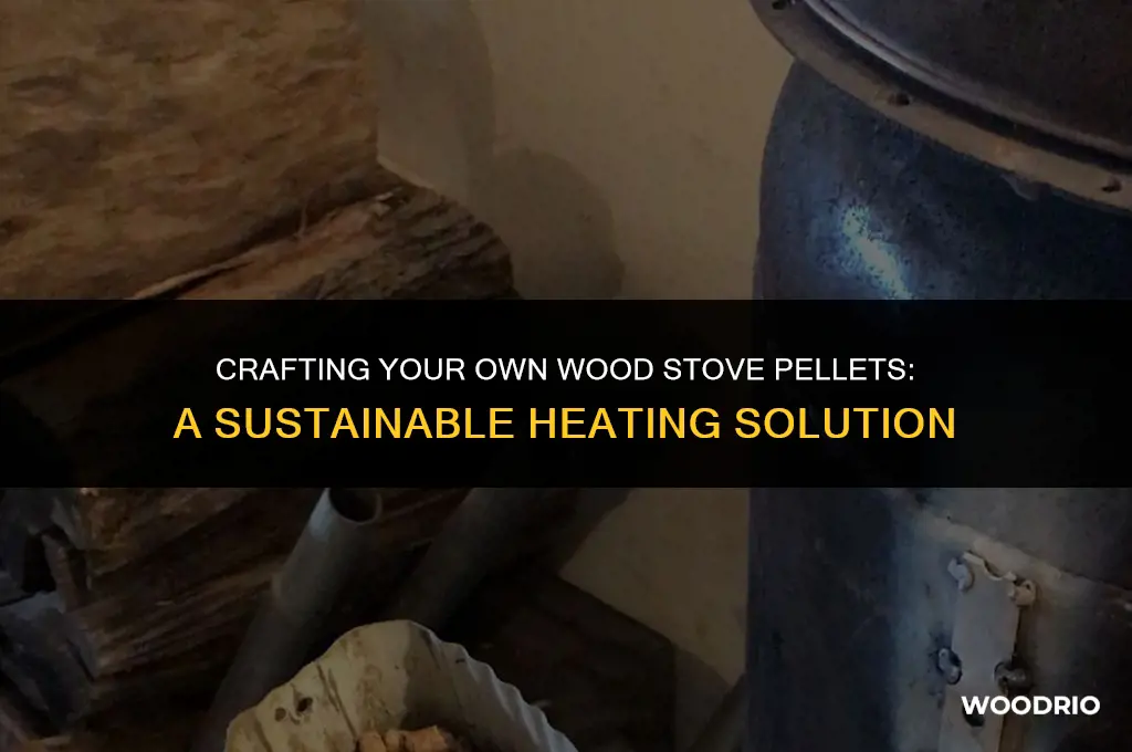 how to make wood stove pellets