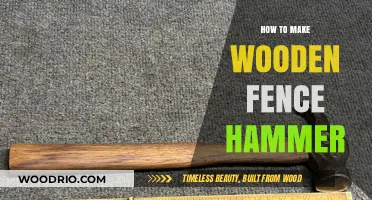 Crafting the Perfect Wooden Fence Hammer: A Step-by-Step Guide