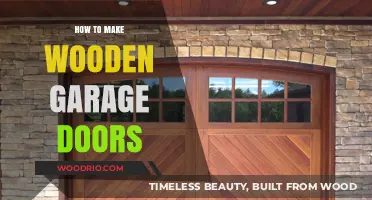 Crafting Timeless Wooden Garage Doors: A Step-by-Step Guide