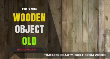 Master the Art of Aging Wood: Techniques to Make Wooden Objects Look Old