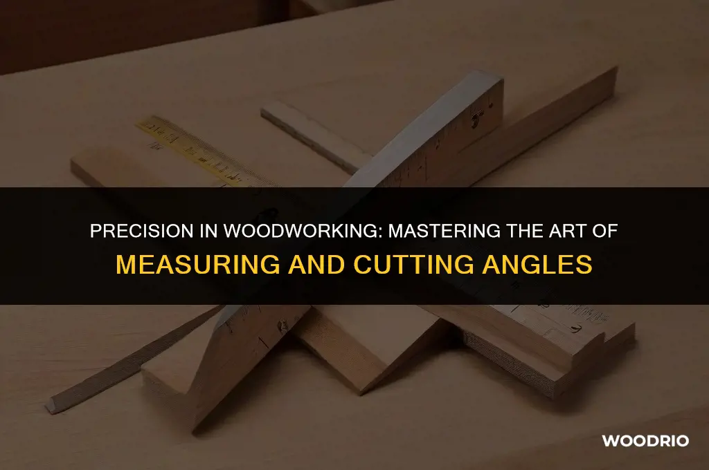 how to measure and cut angles in wood