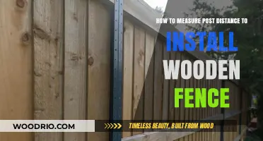 Accurately Measuring Post Distance for a Flawless Wooden Fence Installation