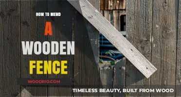Reviving Your Wooden Fence: A Step-by-Step Repair Guide