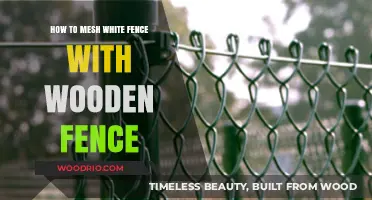 Seamlessly Blending White and Wooden Fences: A Comprehensive Guide