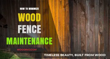 Effortless Wood Fence Care: Tips to Minimize Maintenance