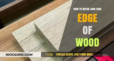 Mastering Miter Joins: Techniques for Long Wood Edges Explained