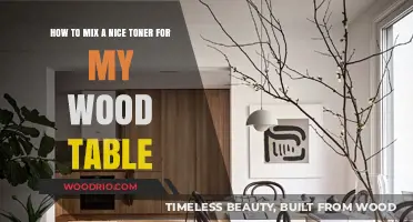 Crafting the Perfect Wood Toner: A Step-by-Step Guide for Your Table