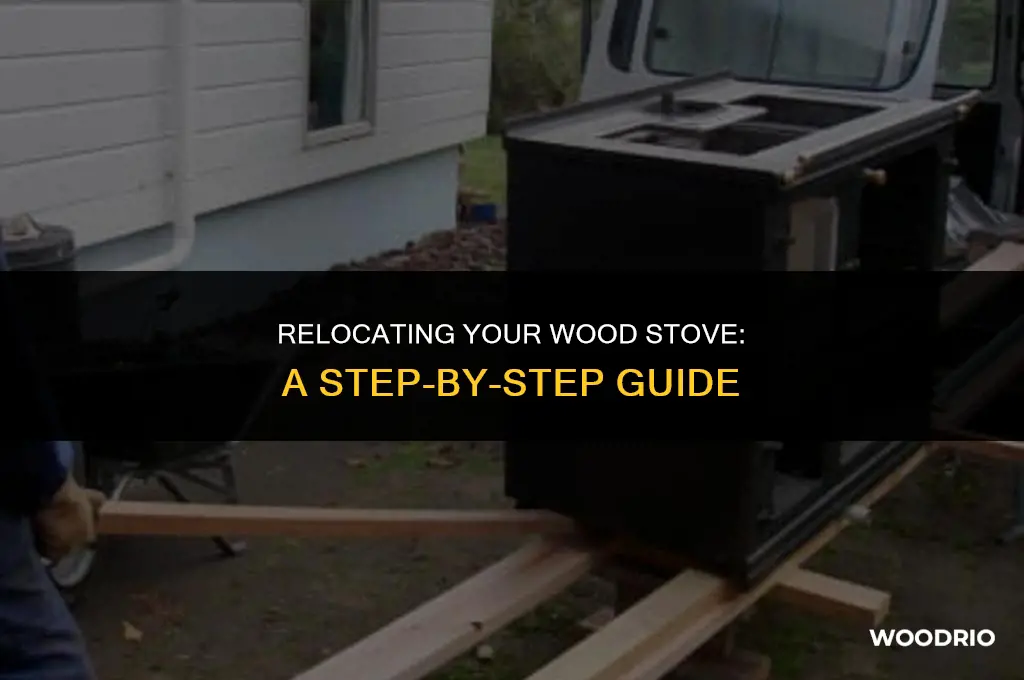 how to move a wood stove