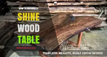 Natural Wood Table Care: Simple Tips for a Radiant Shine