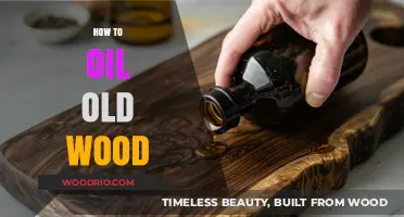 Revitalize Aged Wood: A Step-by-Step Guide to Oiling Old Wood