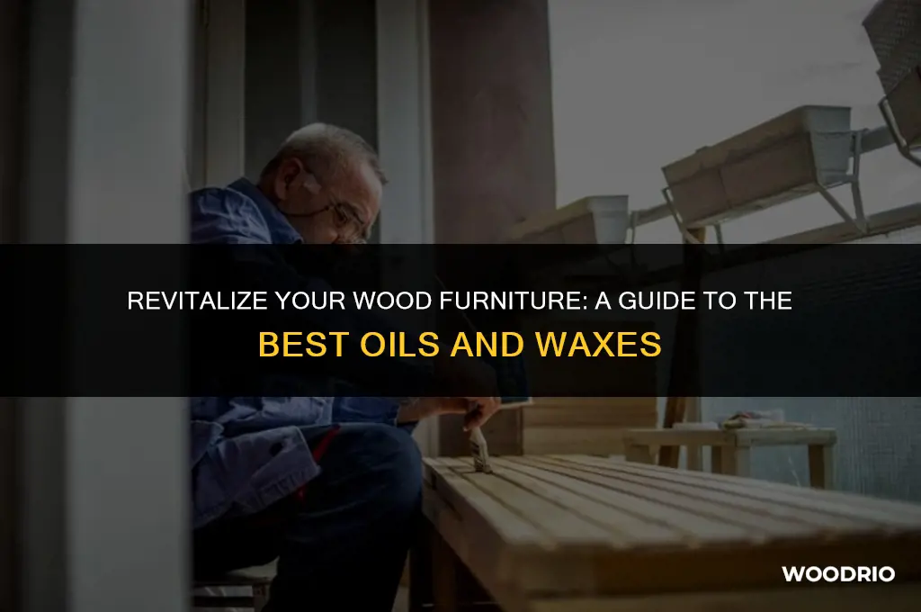how to oil or wax wood furniture best product