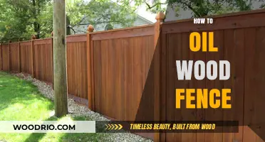 Revitalize Your Wooden Fence: A Comprehensive Guide to Oiling