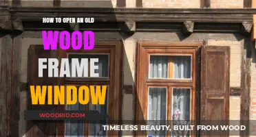 Reviving Old Wood Frame Windows: A Step-by-Step Guide to Easy Opening
